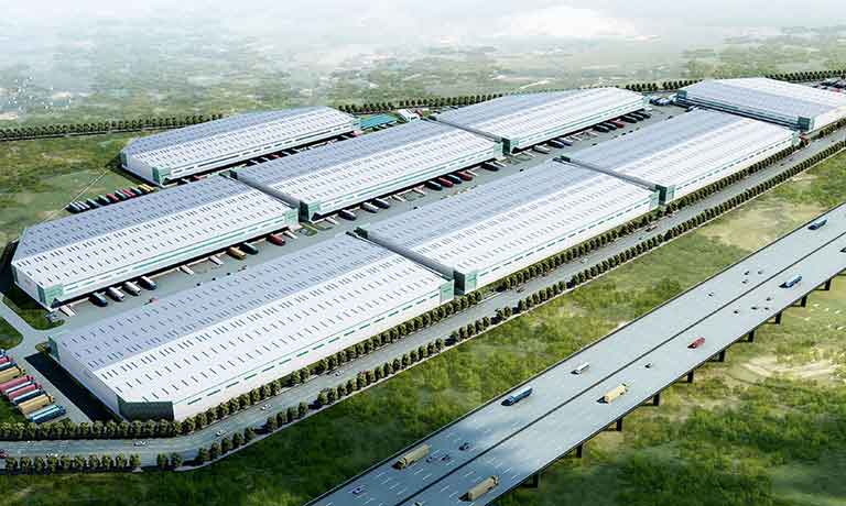 China logistics center